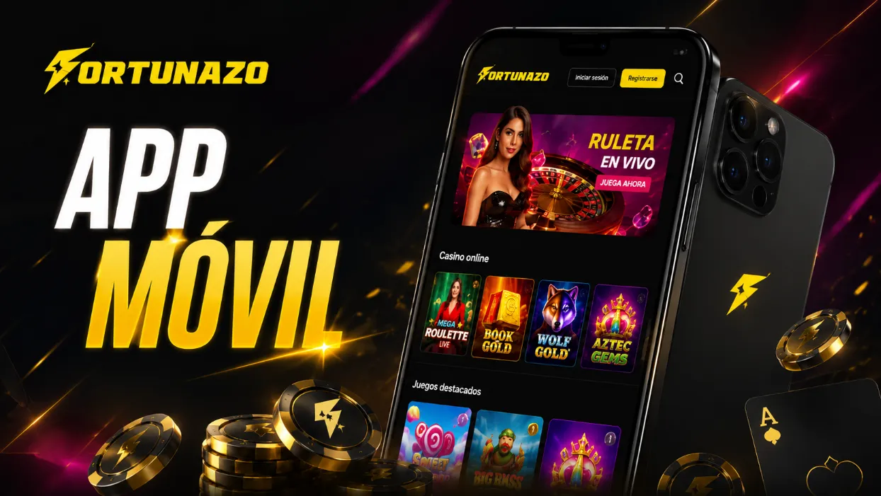 Aplicación Fortunazo para jugar desde el móvil