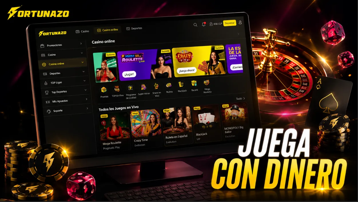 Juegos en Fortunazo Casino para dinero real